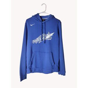 Nike Sweatshirt Small Hoodie Kangaroo Pocket Locust Grove Wildcats Skater Grunge
